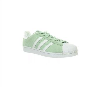 Mint green Addidas Sneakers sz 6 1/2